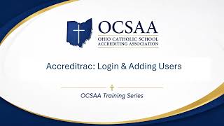 Accreditrac: Login & Adding Users