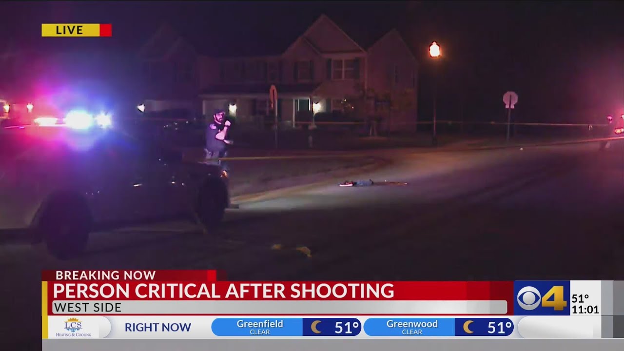 Person critically wounded in shooting on Indy’s west side - YouTube