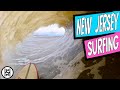 New jersey surfing aframe barrels