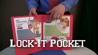 Manufacturer Video of the Smead Lockit Two-Pocket Folder