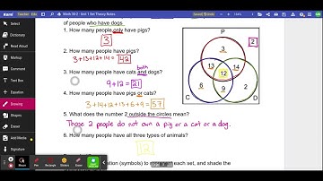 Math 30-2 Lesson 1.3 - Triple Venn Diagrams