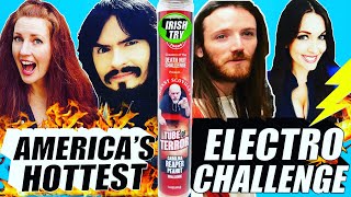 Irish People Try TUBE OF TERROR CHALLENGE!! - 'World's Hottest Peanuts' - ((13 Million Scoville))