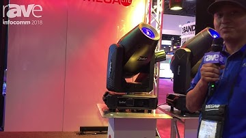 InfoComm 2018: Mega Systems Showcases Spotbot LED CYM 300 and Washbot LED Fixtures