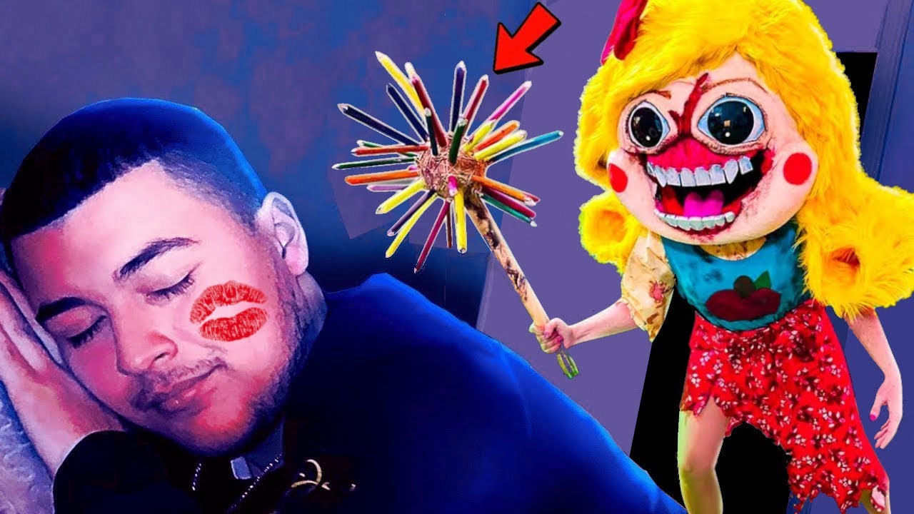 MISS DELIGHT S'INFILTRE DANS MA MAISON LA NUIT ! Poppy Playtime à 3H00 du Matin dans la Vraie Vie !