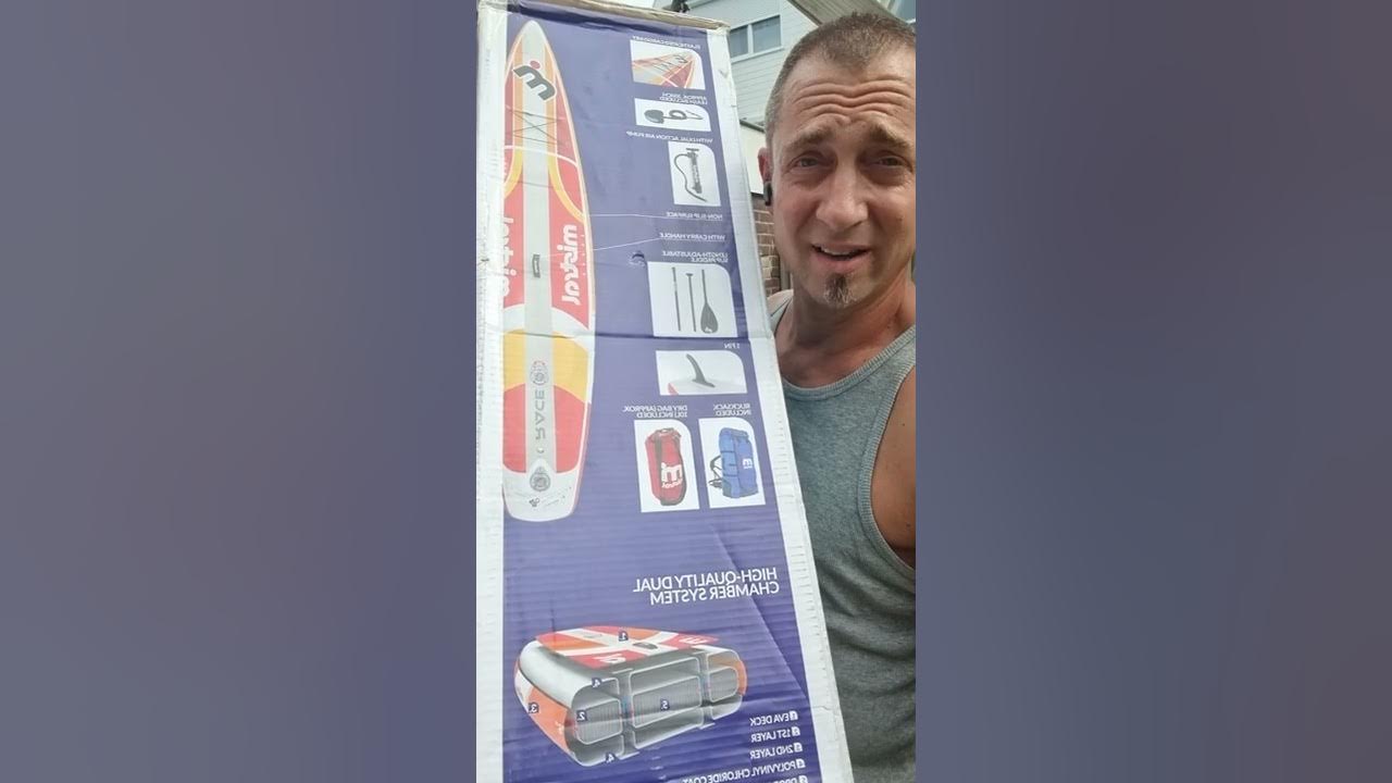 Mistral 12'6 Race SUP board (LIDL) review * Part1 * Unboxing - YouTube