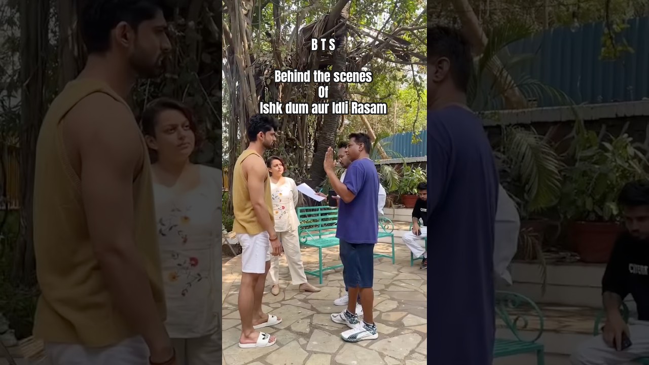 Ishk Dum aur Idli Rasam BTS 🔥 Abhishek Kumar & Shiny Doshi Fun On Set | Surbhi Chandna #trending