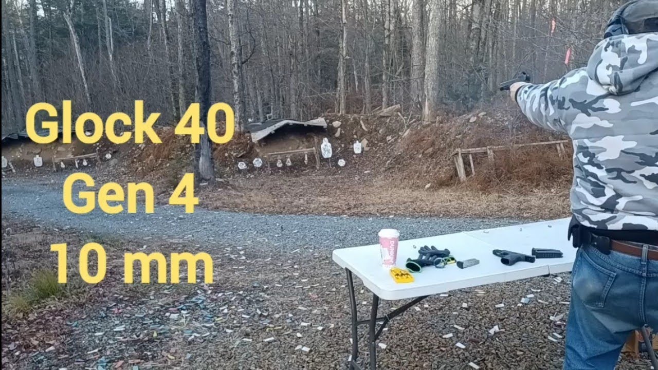 10мм... Glock 40...техника стрельбы
