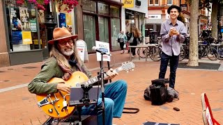 Blues Harp Fun - Busking In Reading - Totally Improvised!