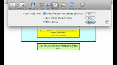 How to disable auto-fill in Safari.