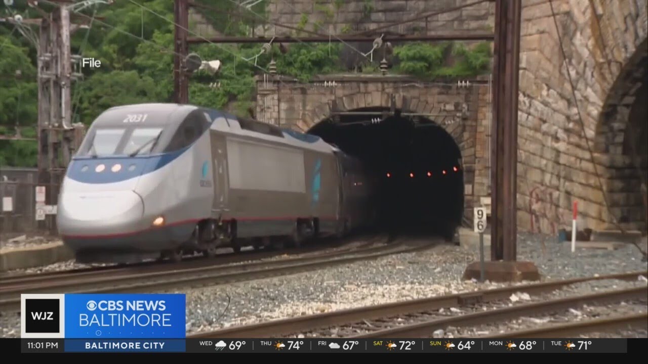 Baltimore residents concerned by construction of major rail project