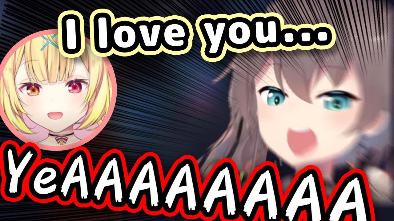 Matsuri Screams After Hoshikawa Says "I Love You" 【ENG Sub/Hololive】