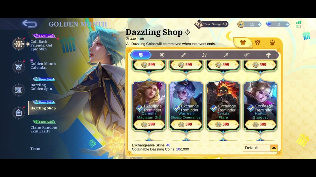 Ramadan|Let's check out Golden Month event together ✨🌙#MLBBGoldenMonth #MLBBCreator