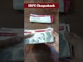 IDFC first bank cheque book #shorts #shortvideo #short