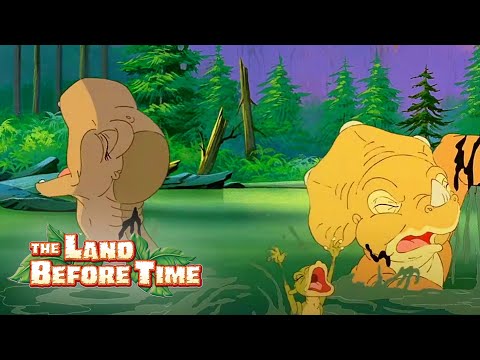 Littlefoot Drowns In Sinking Sand | The Land Before Time