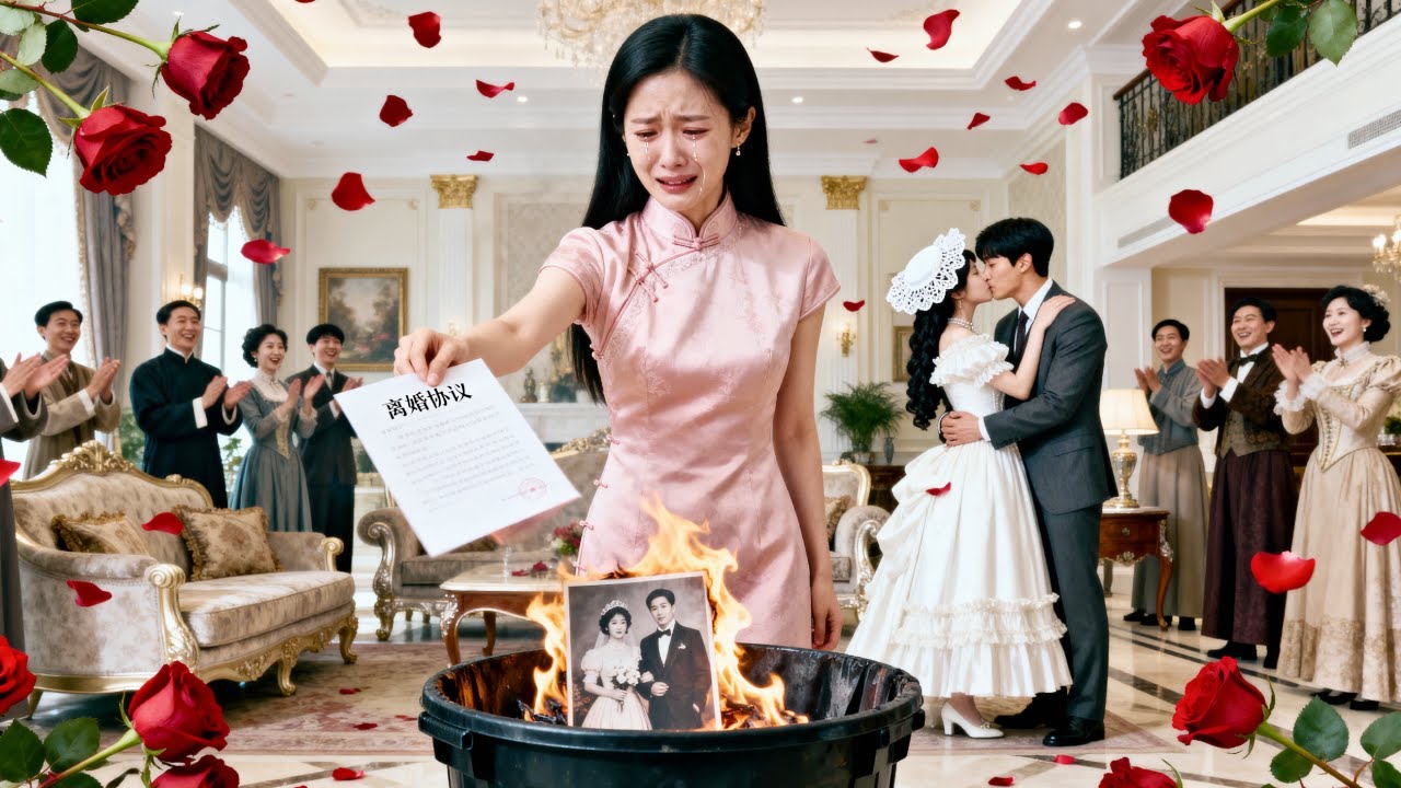 結婚3年他從不碰我，我以為他天生冷淡，直到我看見他摟著白月光吻的難捨難分時徹底醒悟，甩他一封離婚協議，他卻後悔了求我回來！ #虐戀#愛情#情感#爽劇#甜劇#新劇先發