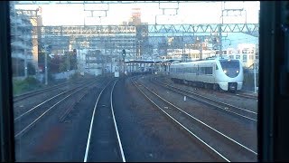 前方展望 2019.11.12 JR西日本 京都線 千里丘駅～茨木駅間 207系H7編成+S22編成7両編成 194C普通京都行き