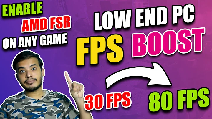 玩遊戲FPS提升！免費&付費啟用AMD FSR教學
