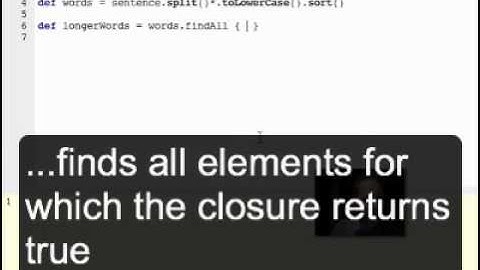 A Very Short Introduction To Groovy