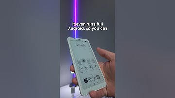 It looks like a phone, but has e-ink 😮