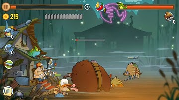 Defeating the Pig Monster ! | CHALLENGE LEVEL 42 |          Swamp Attack | #gameplay