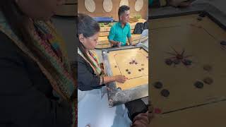 New carrom board tricks and indirect carrom shot #carrom #shorts #काररूमफ्रेंड्स #supprtforcjp