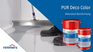 Remmers PUR Deco Color