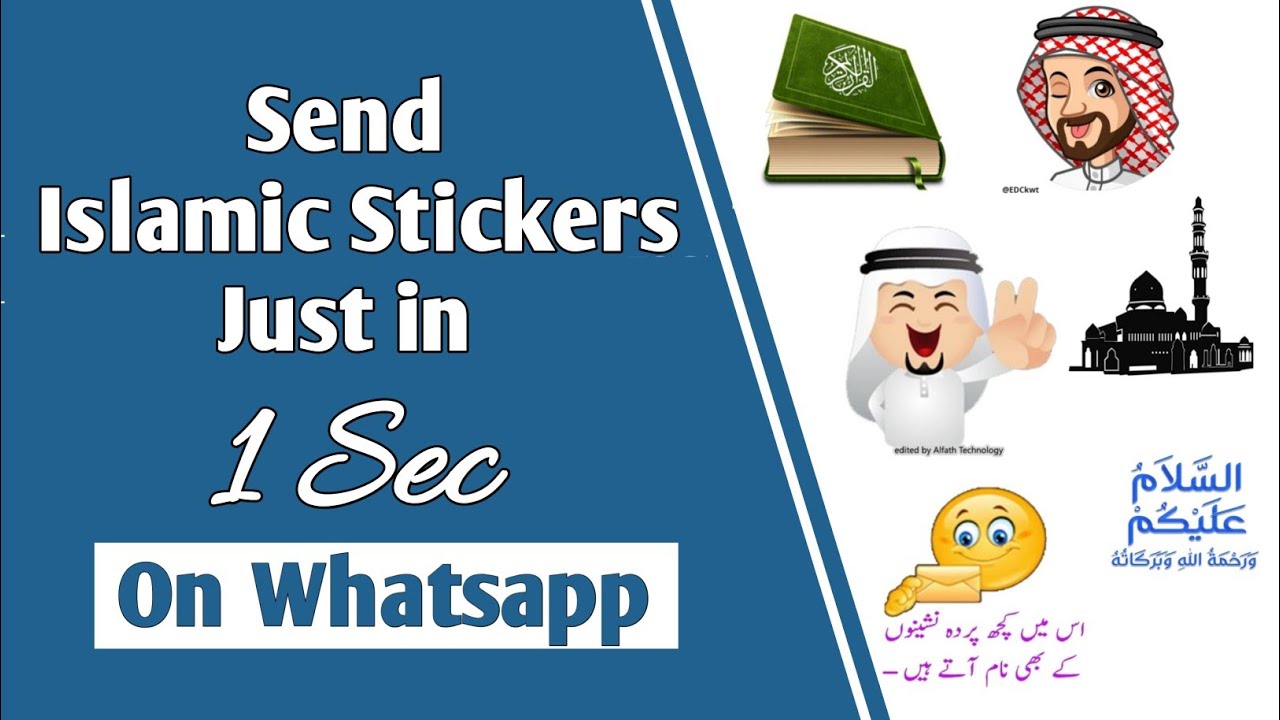 How To Get Islamic Stickers On Whatsapp Top 3 Apps Youtube