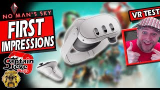 No Mans Sky Meta Quest 3 Vr Test - Exterminating A Void Brood Mother - Captain Steve Plays