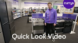 Smeg Suk61Px8 60 Cm Dual Fuel Cooker - Stainless Steel - Quick Look