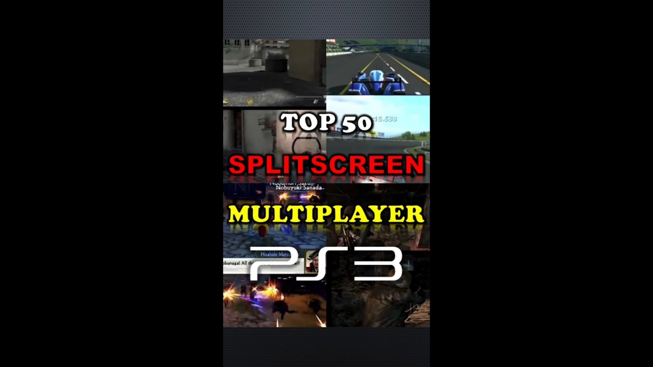 Best Split Screen Multiplayer Games PS3 