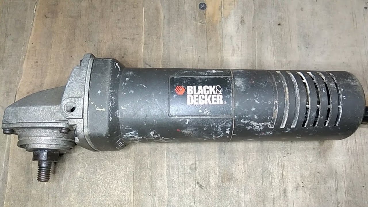 Black and Decker Angle Grinder KG15-b1 Restoration 