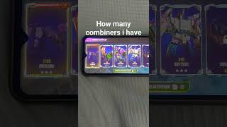 how many combiners i have (btw the short is long) #transformersearthwars