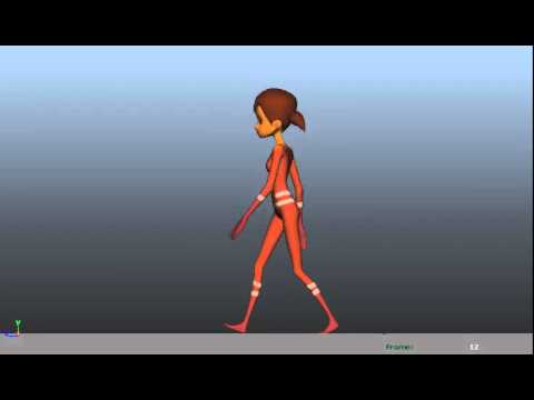 WIP - Vanilla Walk Cycle - YouTube