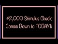 $2,000 Stimulus Check Comes Down to Today!