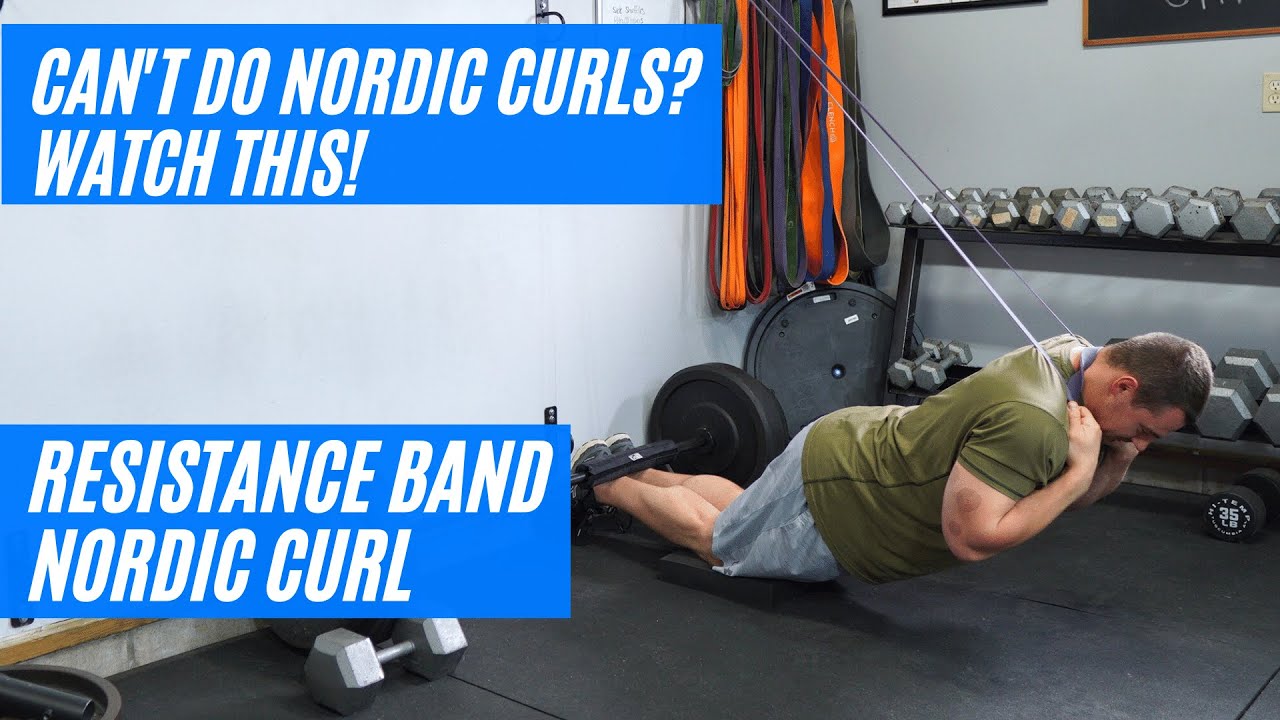 Band Hamstring Curl - Build Strong Hams without Weights! 