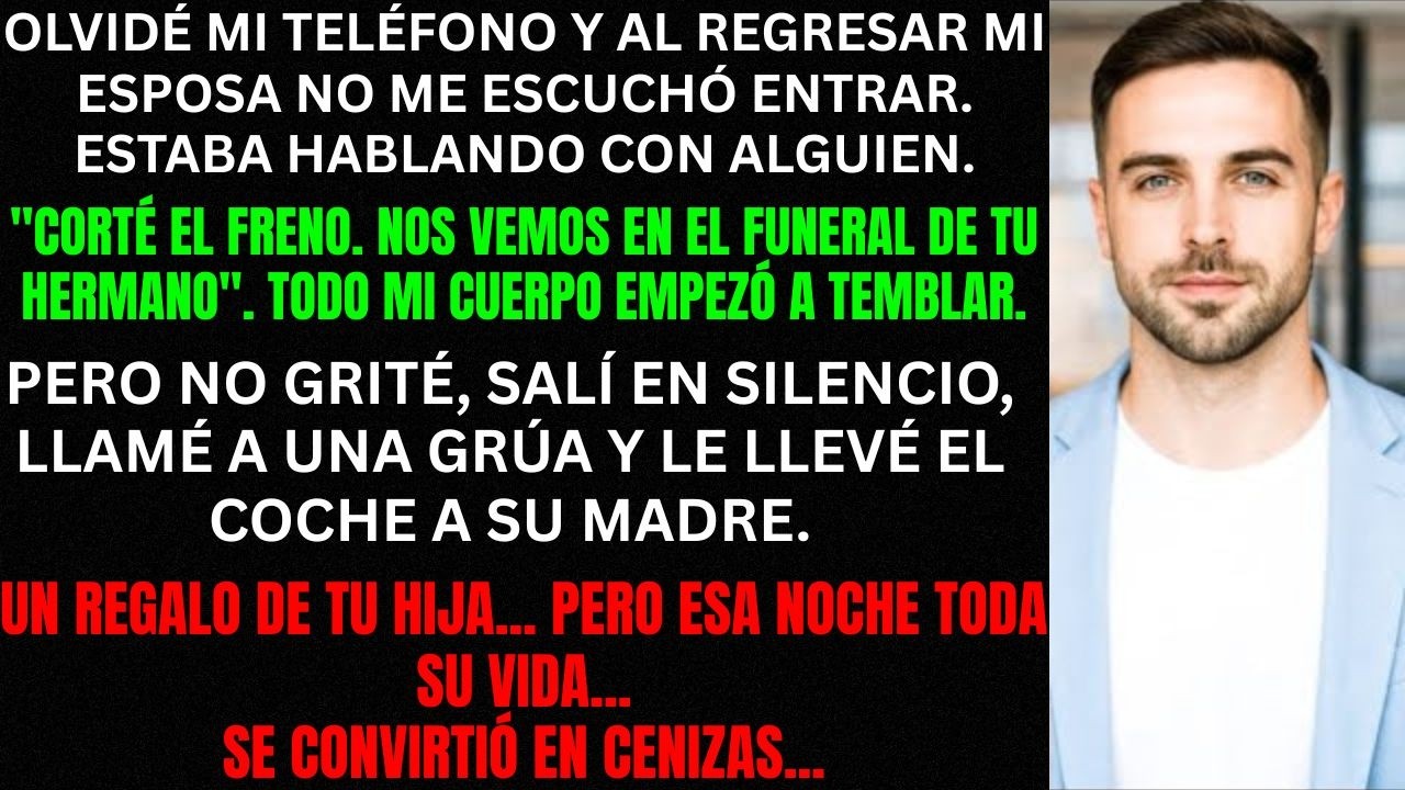 Ella pensó que me había ido ... Luego las escuché planeando mi funeral