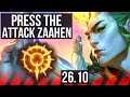 ZAAHEN vs VAYNE (TOP) | Press The Attack | BR Challenger | 26.10