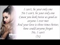 Ariana Grande - Only 1 (with Lyrics)