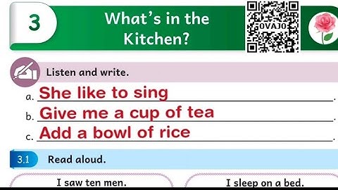 3rd std English workbook answers | 3rd English term 2 unit 3 workbook answers 