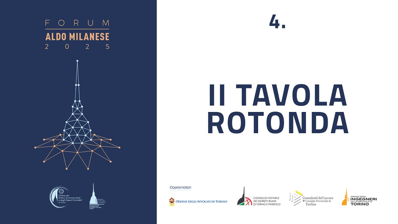 FORUM MILANESE 2025 - 04 II tavola rotonda