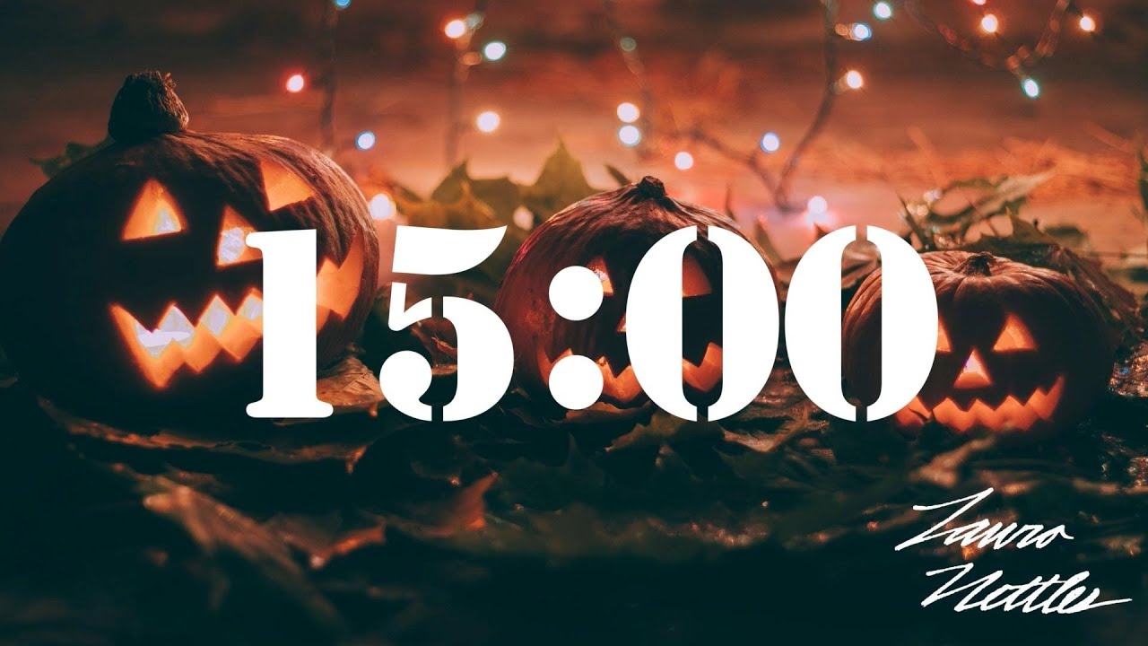 15 Minute Halloween JackOLanterns Timer YouTube