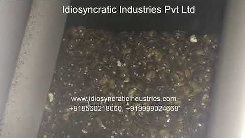 Roller Cashew Shell Scooping Uncut Separator