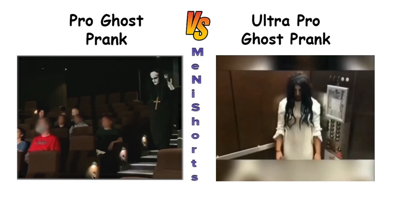 Pro Ghost Prank vs Ultra Pro Ghost Prank 🤣🤣 Funny