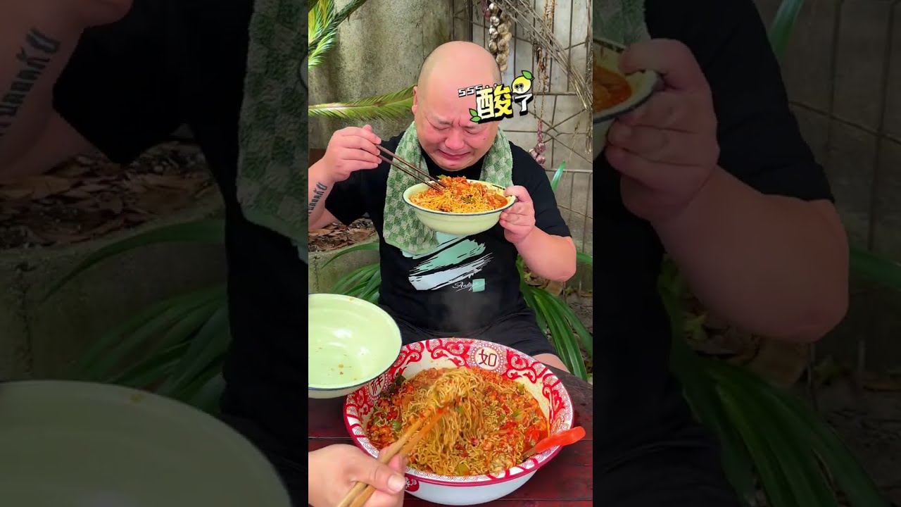 虾尾泡面  煮了20斤 的虾尾 用来 太过瘾了