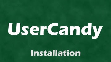 UserCandy PHP Framework Installation