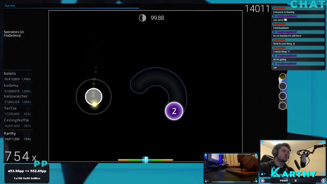 [Live] Karthy | Smooth McGroove -Spark Mandrill Acapella [fartownik & Okorin's]+HDHR 99.64% {#1💖FC} umbrella lyrics