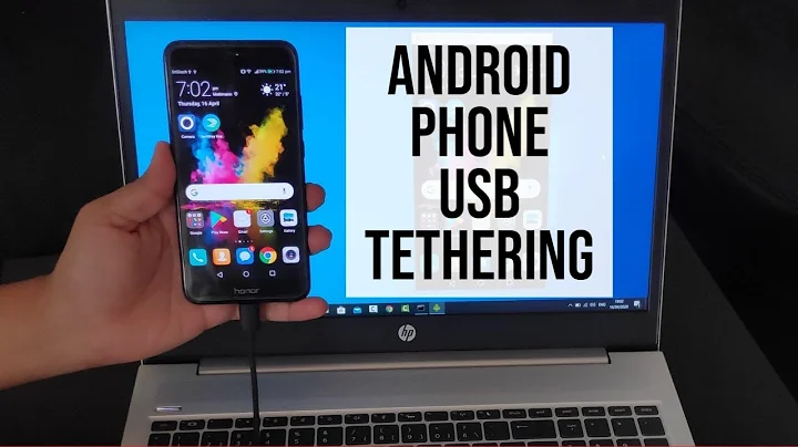 Android USB Tethering : How to Tether an Internet Connection of Android Phone