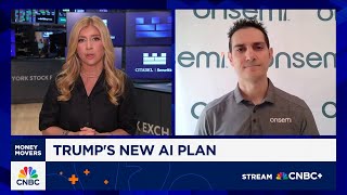ON Semi CEO on President Trump's AI plan