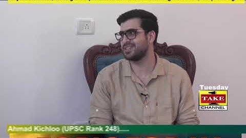 TOPIC TODAY: FAHEEM TAK IN CONVERSATION WITH DR. ASRAR AHMAD KICHLOO, UPSC- RANK 248TH