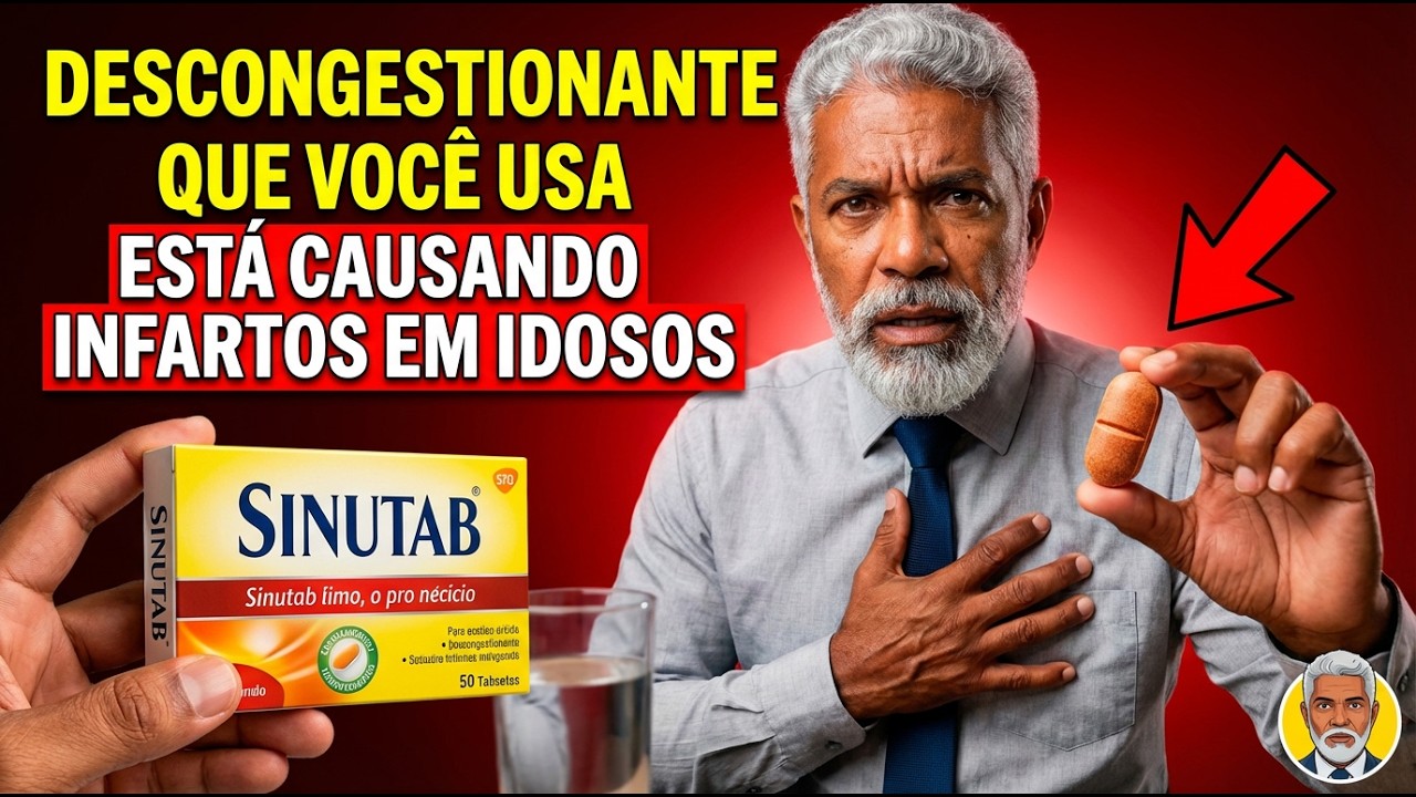 ALERTA: Este Remédio para Congestão Nasal Duplica o Risco de Infarto em Maiores de 60